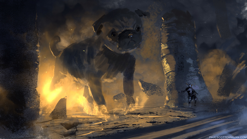 Illustration for article titled Demonic Puppy Needs To Be A Boss In Dark Souls III